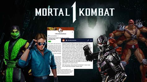 mortal kombat 1 leak|Mortal Kombat 1 Gameplay Leaks/Spoilers Megathread